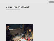 Tablet Screenshot of jennifermefford.com